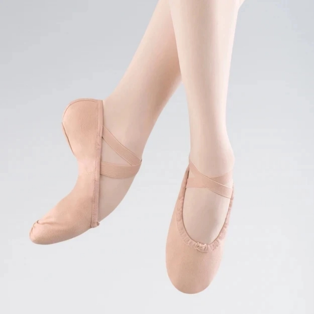 Bloch split sole pump in pink